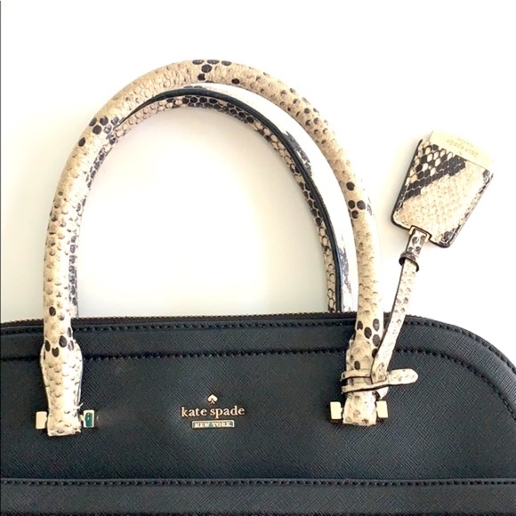 Kate Spade Cameron St Margot Snakeskin NEW - Picture 2 of 8
